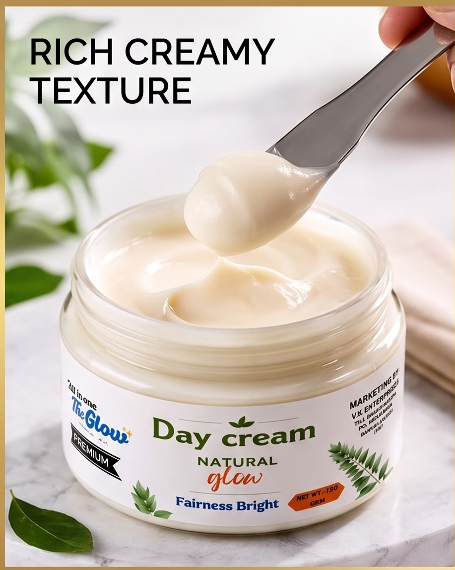 The Glow Day Cream – Natural Glow & Brightening Face Cream | 150g