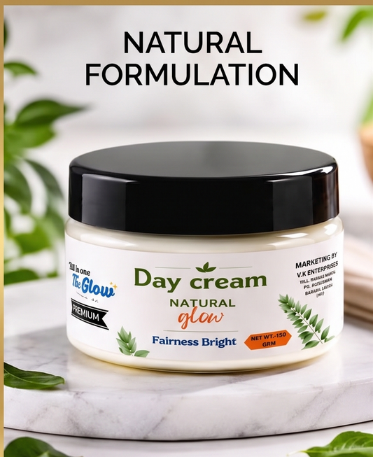 The Glow Day Cream – Natural Glow & Brightening Face Cream | 150g